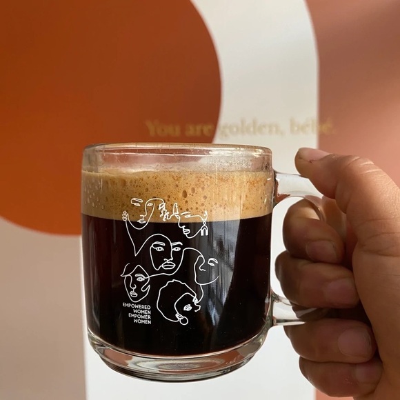 EMPOWERED WOMEN MUG (CLEAR) new - Picture 1 of 6